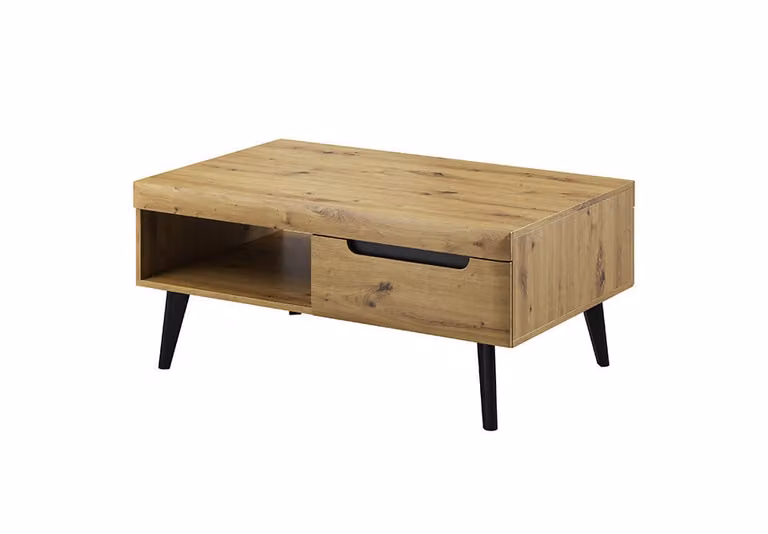 Tavolino da soggiorno NATHANIEL - rovere artisan