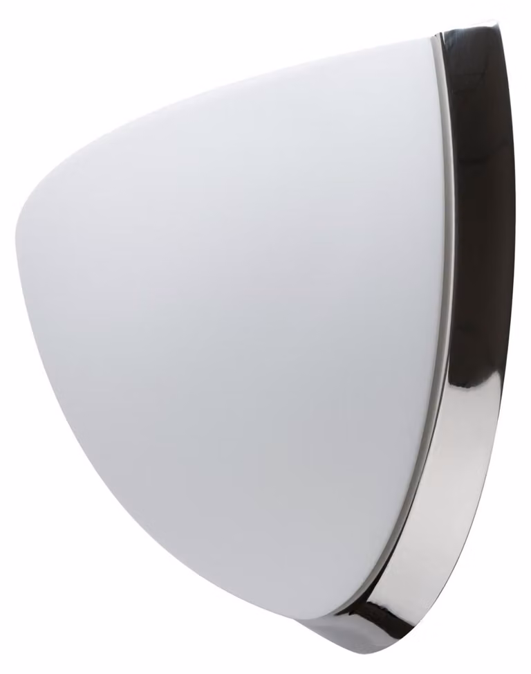 OSMONT NEL59456 NELA DL2 lampada da parete acciaio inox / bianco IP43 3000 K 15W LED HF