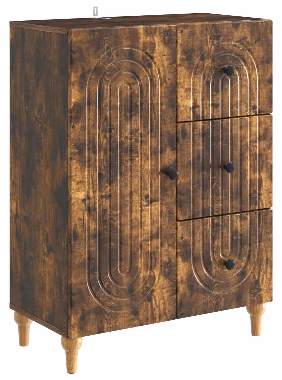Credenza Rovere Fumo 66 x 34,5 x 90 cm Legno ingegnerizzato