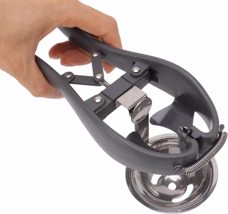 Rompiuova in acciaio inox - Affettauova manuale - Utensile da cucina creativo