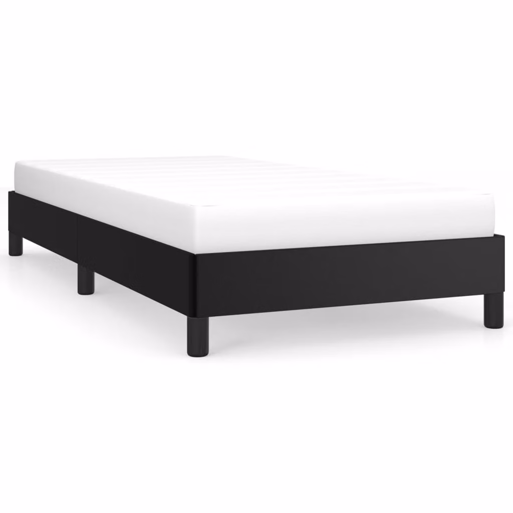 Giroletto Nero 90x190 cm in Pelle finta