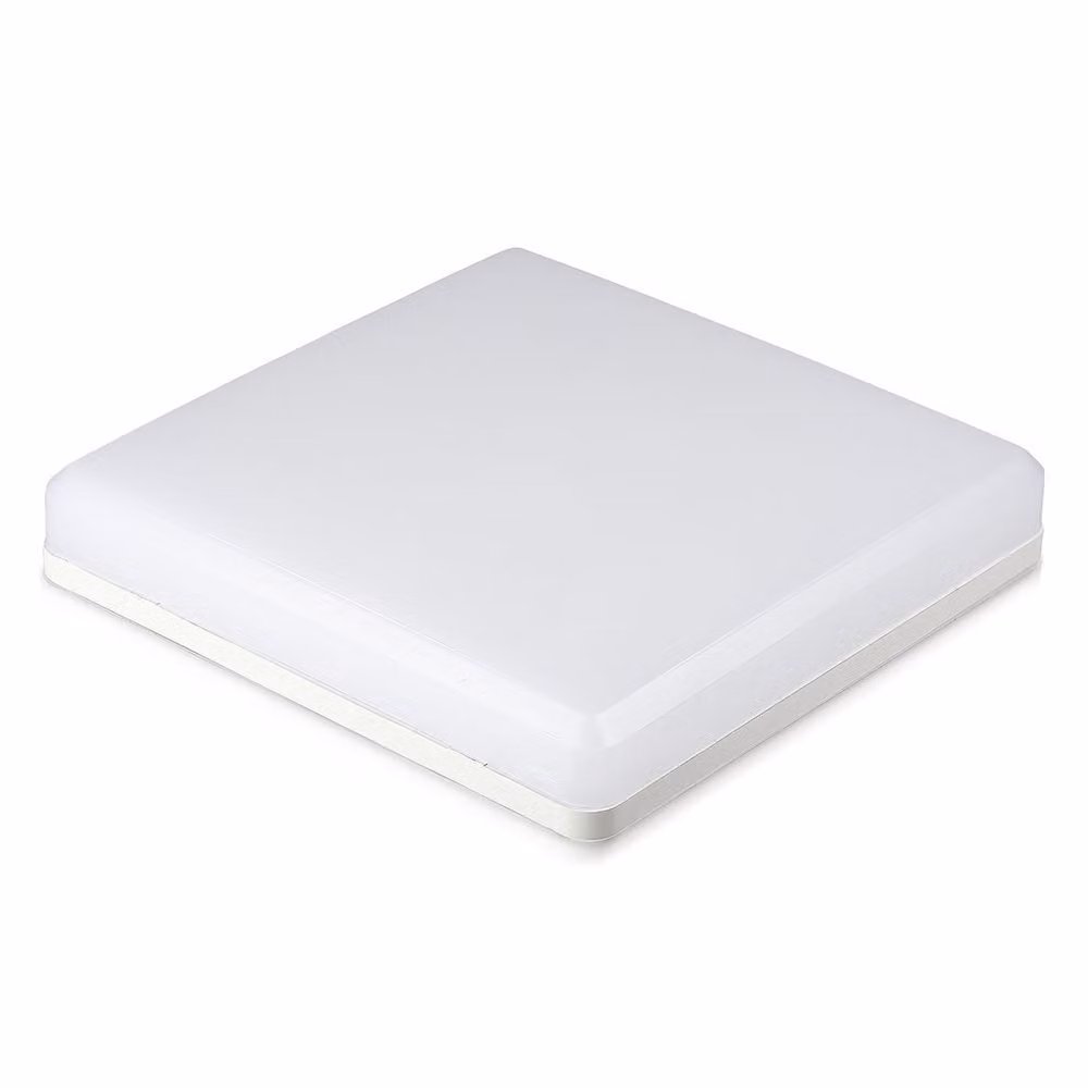 V-TAC PRO VT-8033 Plafoniera LED 15W quadrata di colore bianco110lm/w luce caldo 3000K IP44 IK08 - sku 2113909