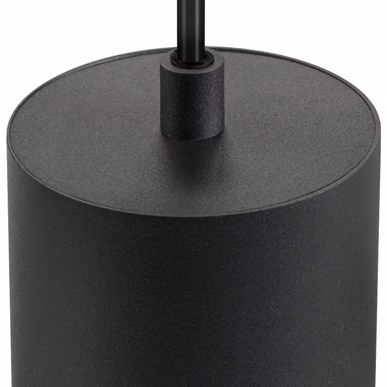 SLV Lampada a sospensione Asto Tube GU10 con sistema binario monofase, nero Tube, dimmerabile, Nero, Soggiorno / Sala da pranzo, Alluminio, Moderno