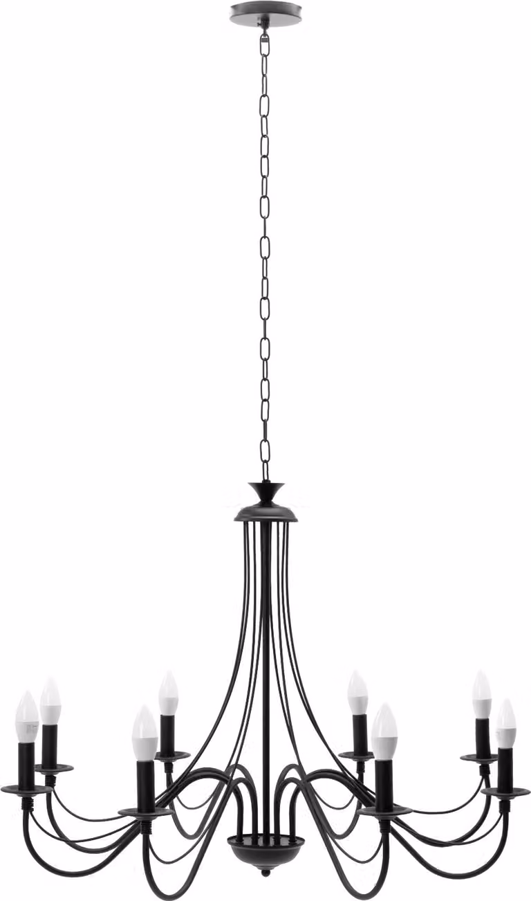 Lampada tooLight App648-8Cp Black