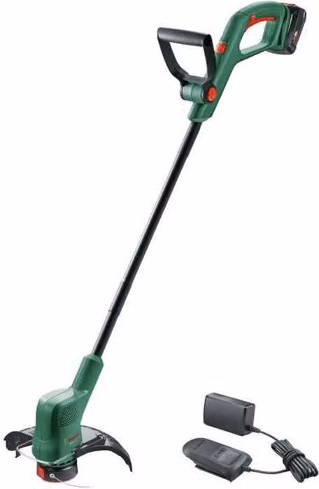 Tagliabordi a batteria Bosch EasyGrassCut 18-230, 18 V, diametro di taglio 23 cm, inclusi 1 batteria e 1 caricabatteria, 1,7 kg