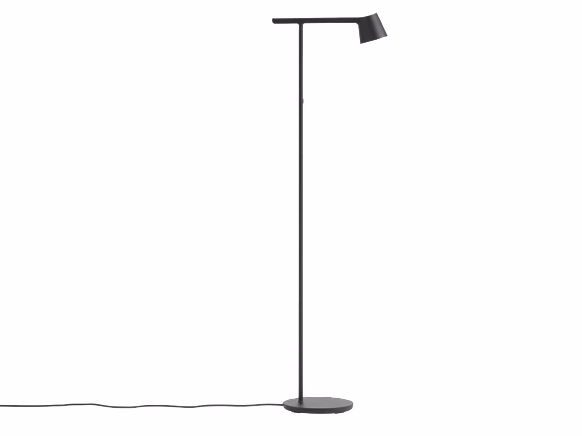 Tip Lampada da Terra -Nero