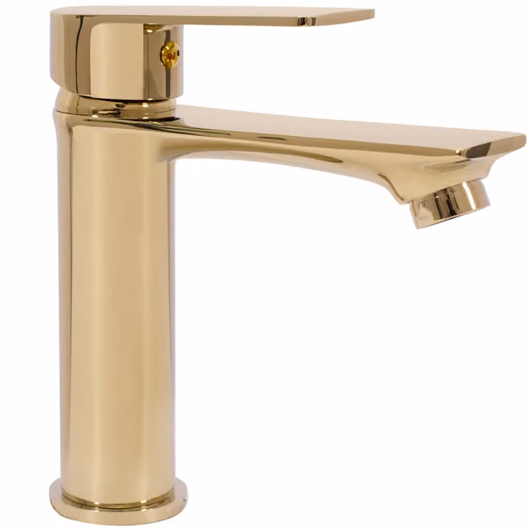 Rubinetto da Lavabo Rea Mayson Gold Low