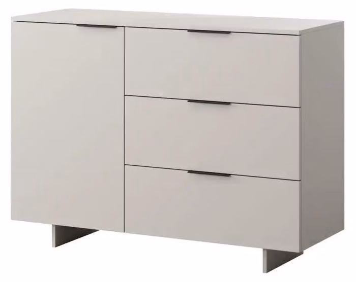Letto 1D3S Schermo ALMA 120x41.5xH90 cashmere