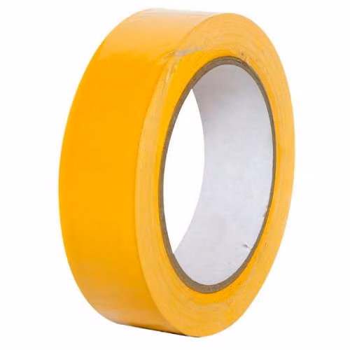 Nastro per mascheratura resistente ai raggi UV, 30 mm x 33 m, zigrinato, giallo