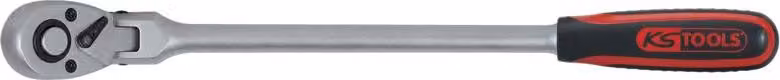 KS TOOLS Cricchetto reversibile articolato da 1/2" a 72 denti - 914.1296