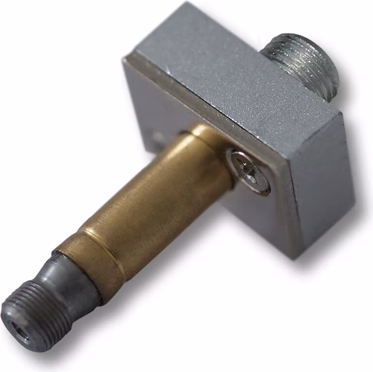 Valvola di sfiato all'avviamento dell'aerografo per compressore AS189 / AS196 / AS19, altezza 23 mm, ricambio per aerografo, colore argento