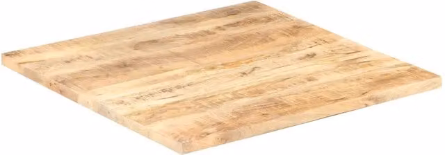 Piano Tavolo in Legno Massello di Mango Marrone vidaXL L/P: 80 x 80 cm