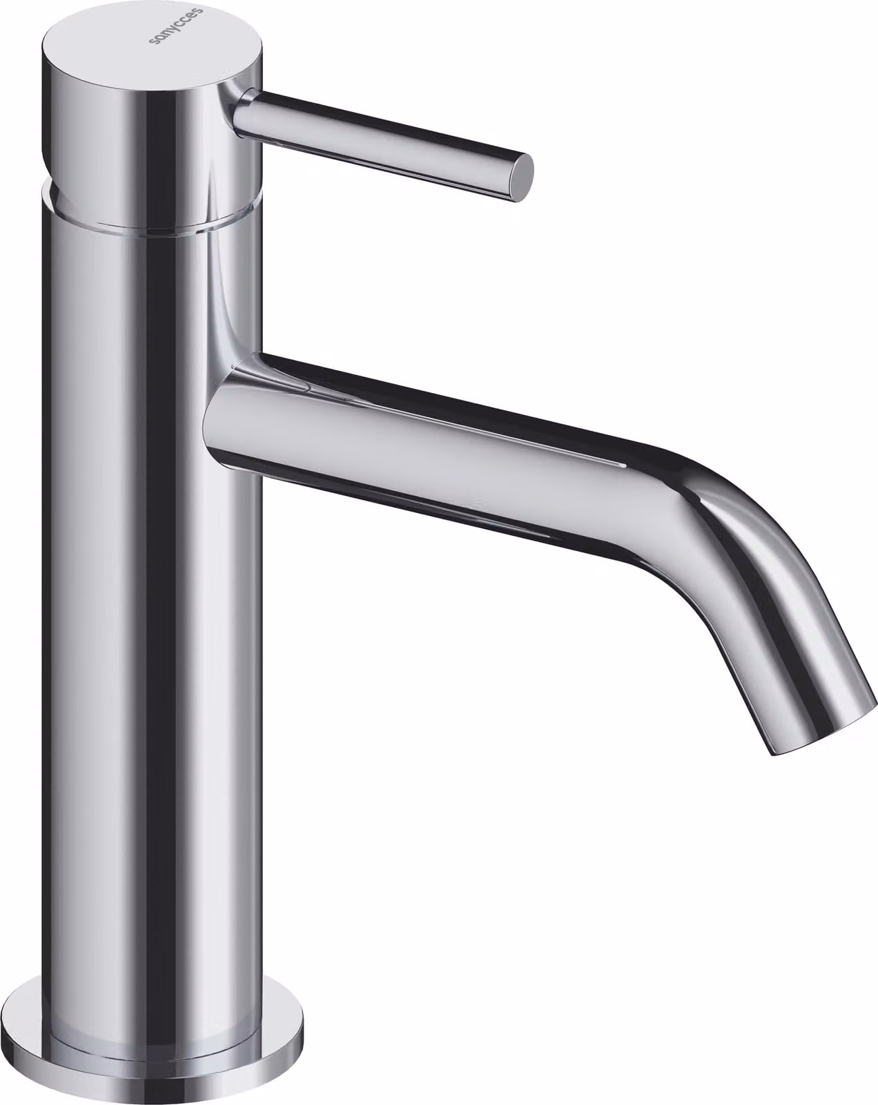 SANYCCES LOOP ColdOpen Miscelatore monocomando per lavabo 17,3 cm, cromato