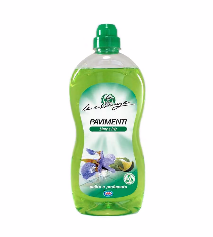 Le Essenze  Detergente per pavimenti Lime e Iris 1Lt