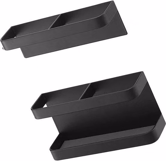 Portaombrelli magnetico Acciaio al carbonio, regolabile, colore nero, ideale per l'arredamento di hotel