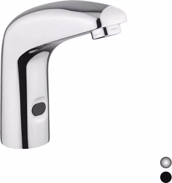 Rubinetto elettronico per lavabo IDRAL cromato a batteria