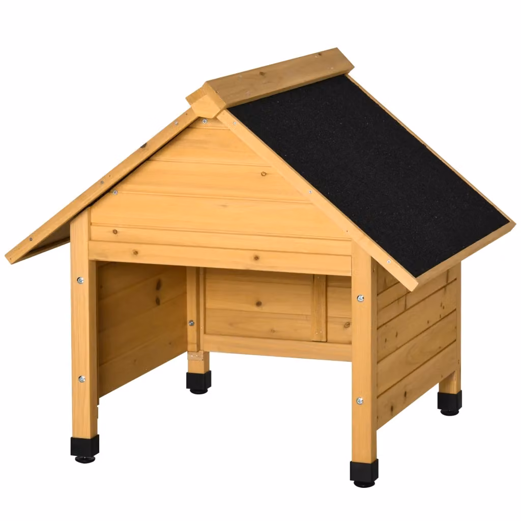 Garage per Robot Tagliaerba Xylo Giallo Protezione Sole e Pioggia L/P/H: 75 x 76 x 70 cm – 2