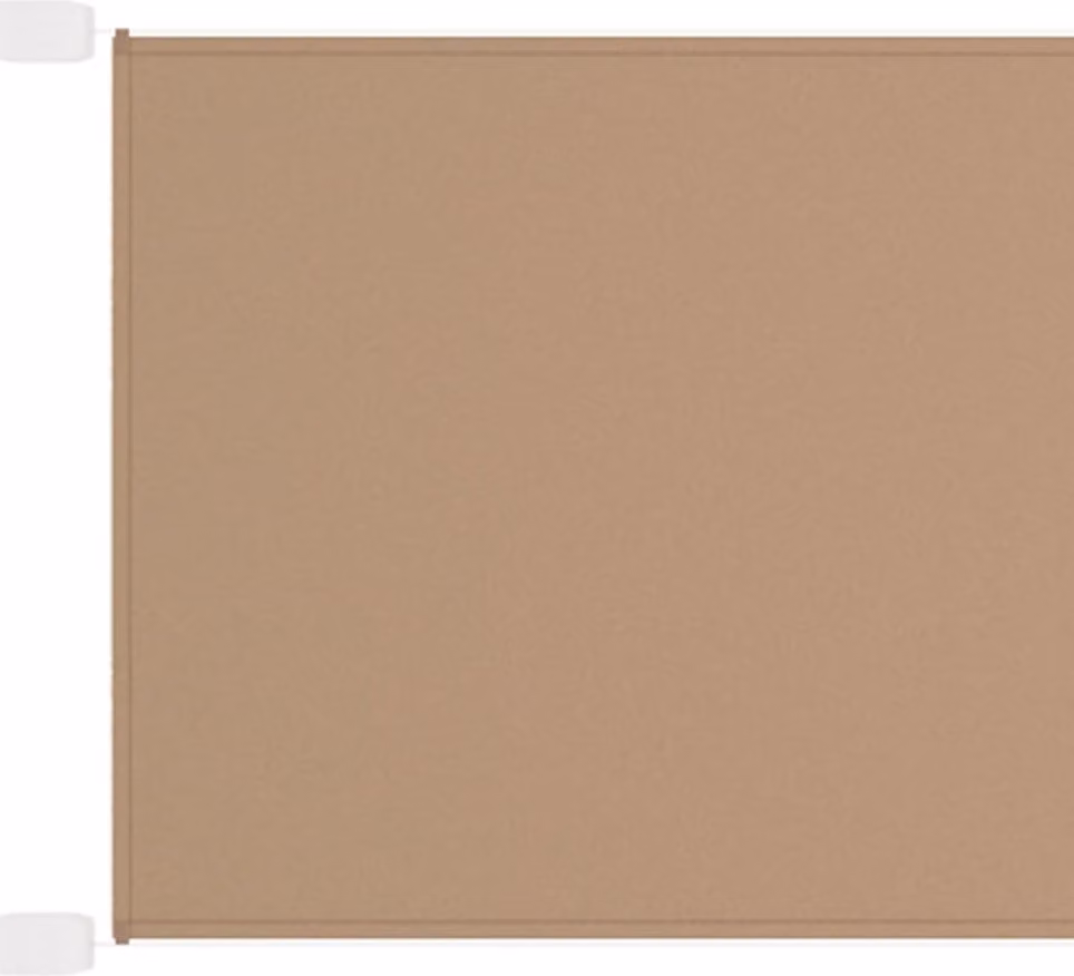 Paravento Verticale Tortora 60x1200 cm in Tessuto Oxford