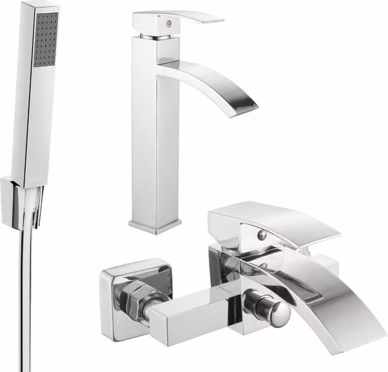 Mexen Libra R77 set da bagno, cromo - 745113R77-00