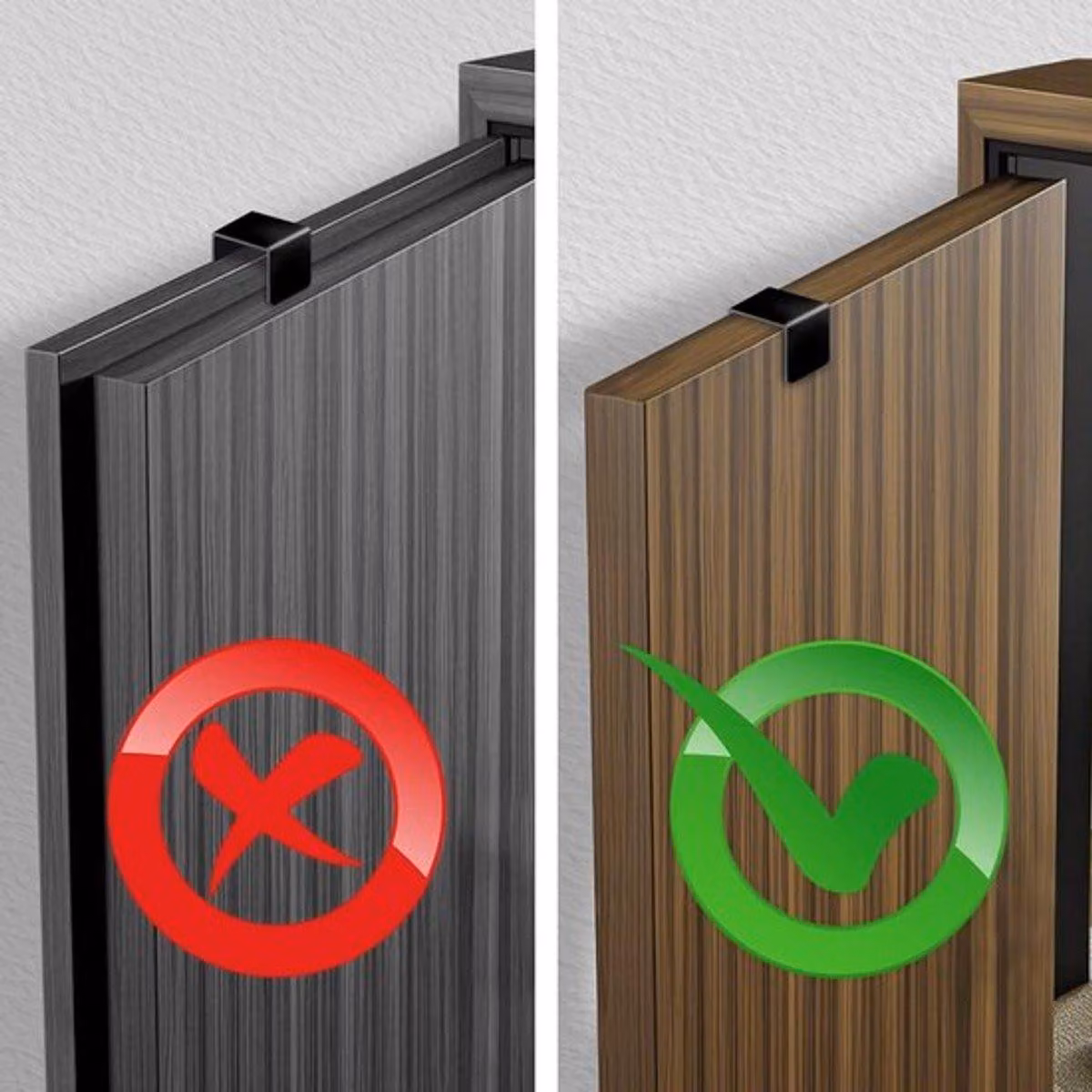 Ripiano portaoggetti da cucina a 6 livelli, ideale per porte in legno, con spazio per spezie e contenitori, completo di ventose e design multifunzionale