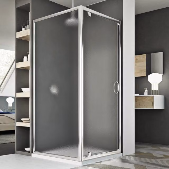 Box Doccia 75x75 AP. 75 CM H185 stampato C mod. Sintesi Duo 1 Anta