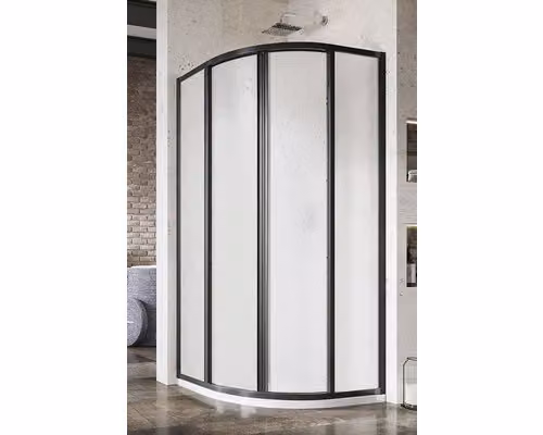 Cabina doccia RAVAK SKCP4-90 195 doppia porta nero+perla 3117O30211