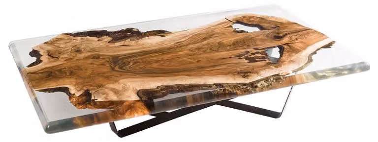Couchtisch aus Holz in Braun modern elegant