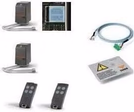 Kit di automazione per cancelli a battente Cardin K-BLTOW24 in alluminio nero