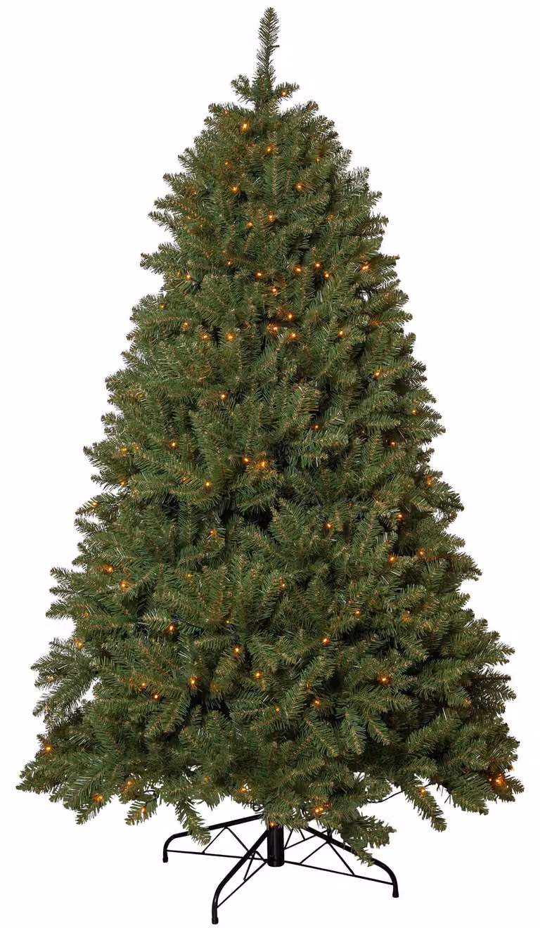 Albero di Natale artificiale, Narvik, abete rosso, 300 LED, grande, 210 cm