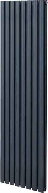 Radiatore a colonna ovale Grigio Antracite 1800mm x 480mm