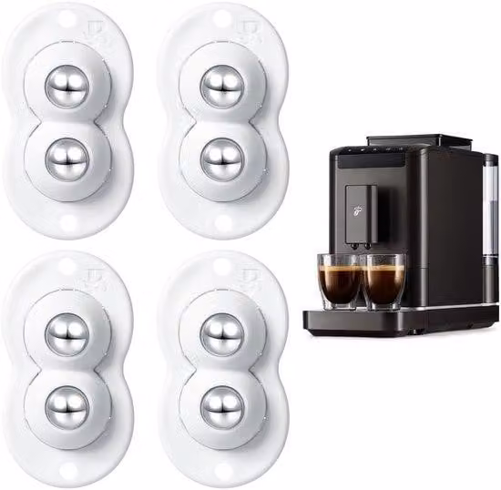 Rotelle autoadesive girevoli a 360 gradi per mobili, cucine, apparecchiature elettroniche