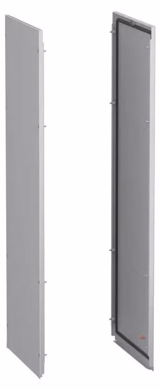 Schneider Electric Pareti laterali, fissaggio esterno, PanelSeT SFN, per armadi elettrici A 1200 x P 500 mm, set da 2 pezzi NSY2SPN125