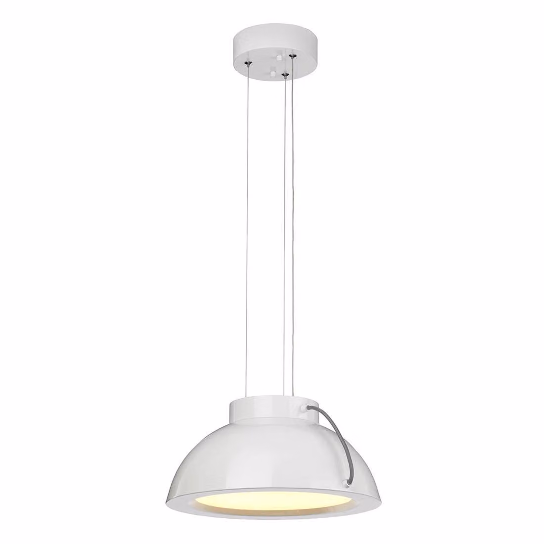 Lampada a sospensione LED Europa bianca 20W, luce bianca calda 938 lm, metallo, dimensioni: 171,6 x 34,9 x 34,9 cm, IP20, Elstead