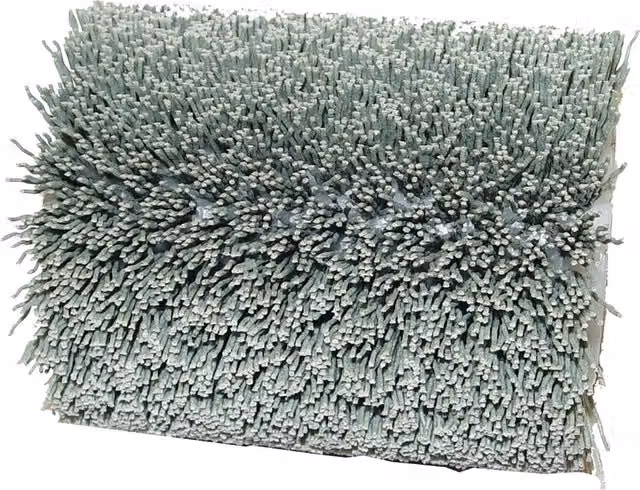 Spazzola abrasiva in nylon Makita grana 80 per legno, metallo e vernice, colore grigio, Ø 100 mm x 120 mm