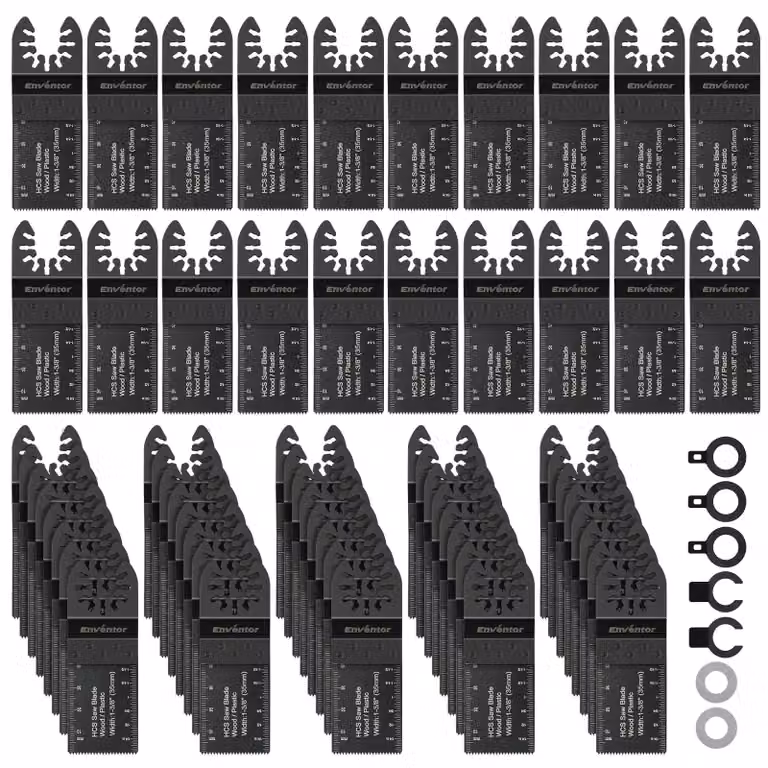 Set di lame per utensile multifunzione, 67 pezzi, accessori universali per utensile multifunzione, set di accessori oscillanti