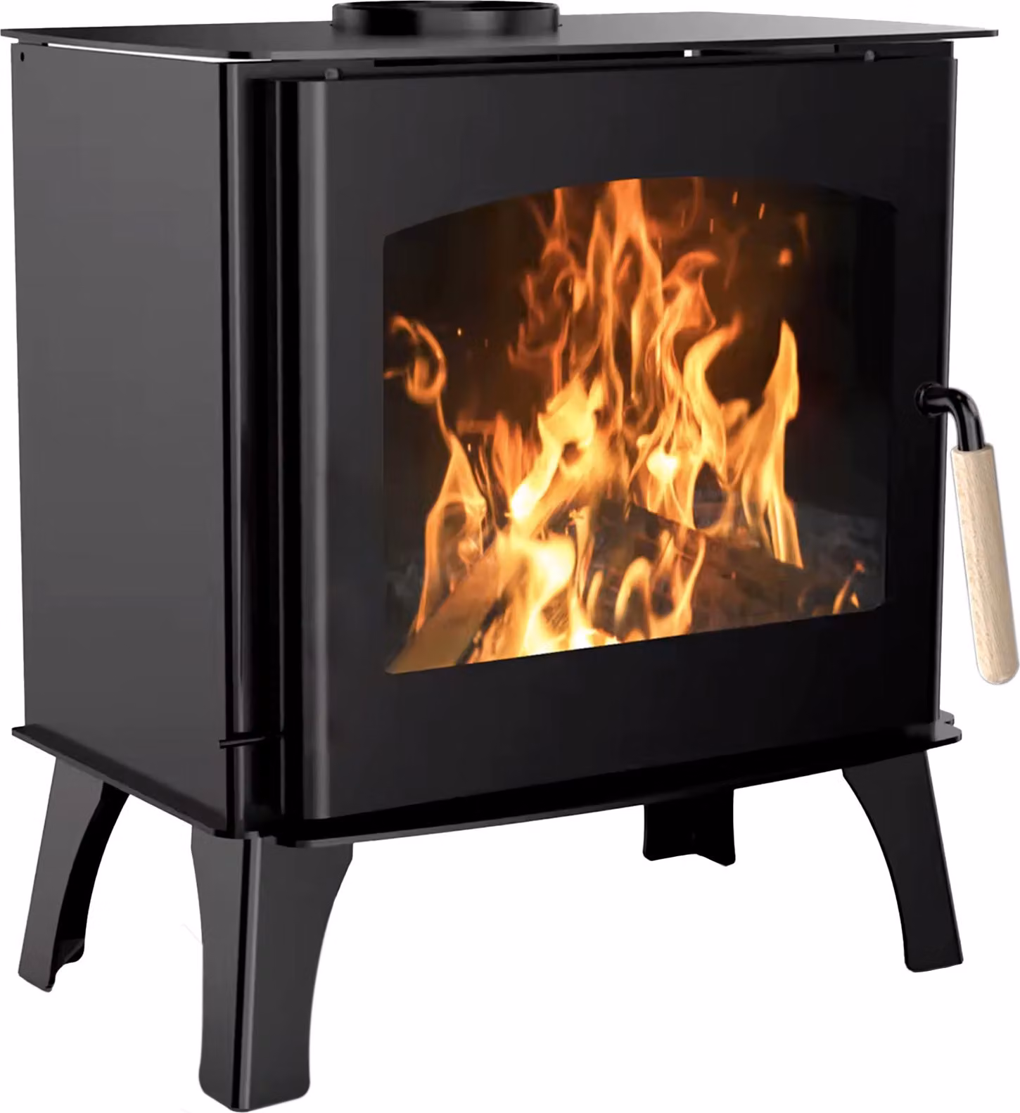 Stufa a legna Dita 11,8 kW tronchi 52 cm Sannover