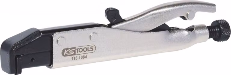 Pinza a morsetto Lasgriptang, 195 mm, regolabile, con meccanismo di rilascio a leva, cromata