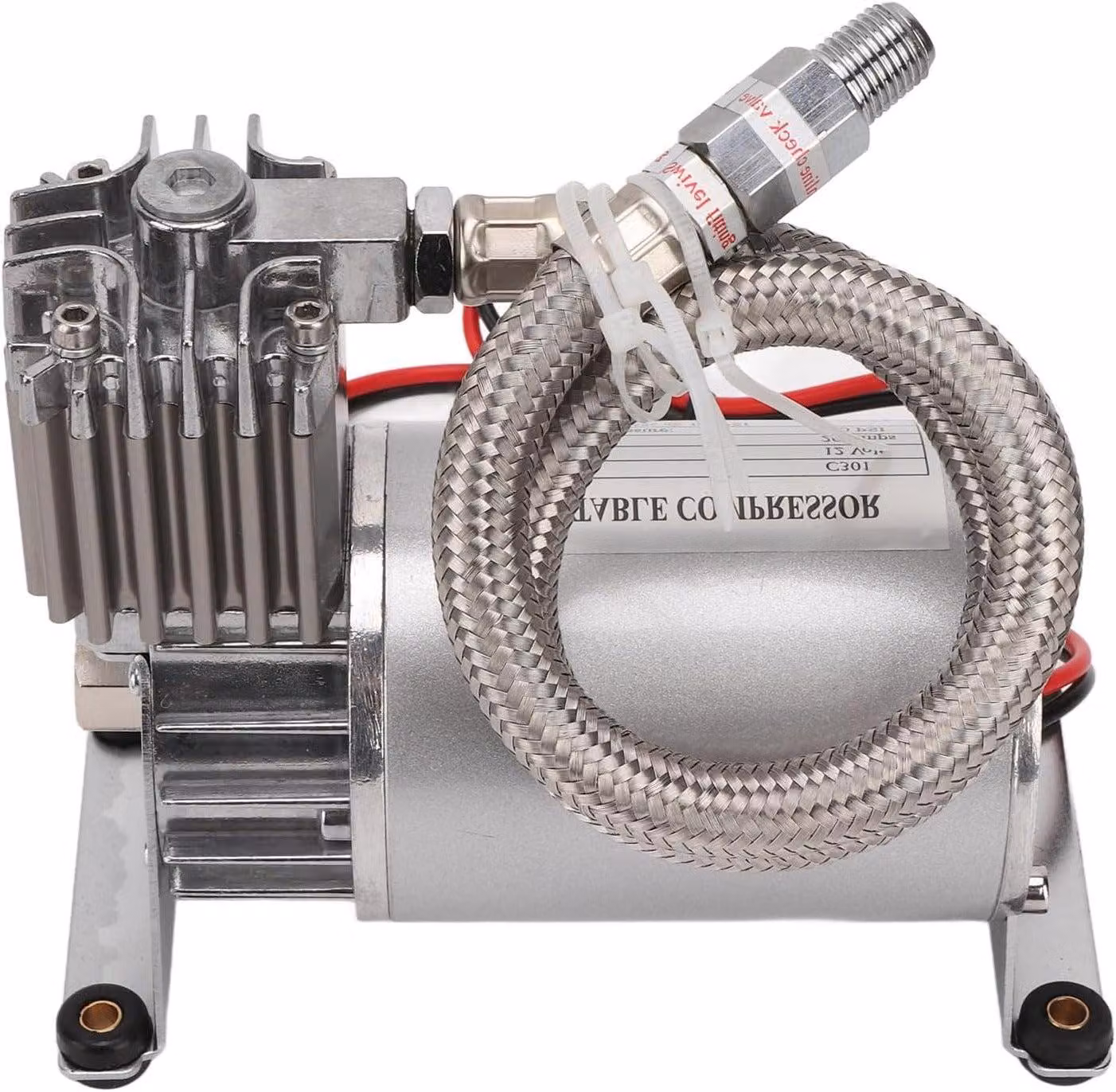 Compressore d'aria universale - Compressore robusto - Pompa d'aria - Compressore a 12V - Pompa d'aria 20A, 150 PSI