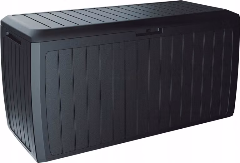 Zahradní box BOXE BOARD 116 cm - 290 l - barva: antracit
