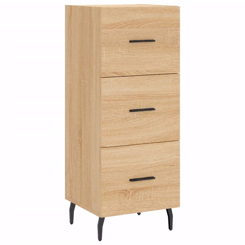 Credenza Rovere Sonoma 34,5x34x90 cm in Legno Multistrato