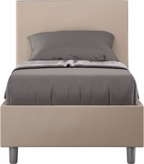 Letto Singolo 80x210 cm con Rete Adele Tortora
