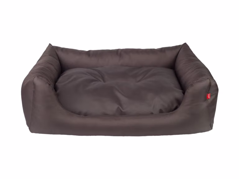 Cuccia per cani BASIK SOFA marrone taglia S, M, L, XL, XXL Taglia: M - 68x56x18 cm