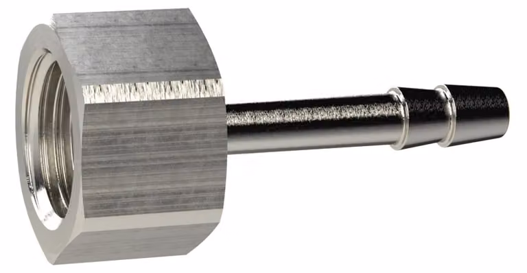 Ugello a vite Riegler, G 3/4 i., per tubo LW 9, SW 32, MS nichelato.