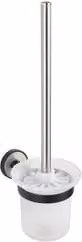 Porta scopino per WC da parete Wenko in plastica bianco UDINE 25018100