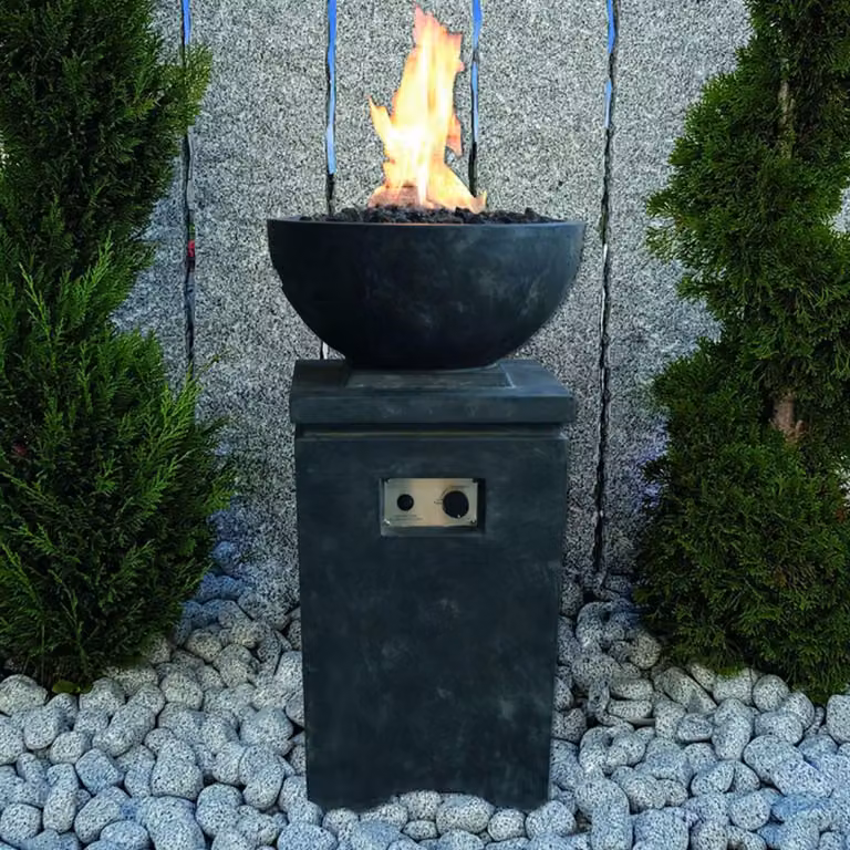 MODENO Gasfeuerstelle Kupe ca. 53x53xH97 cm