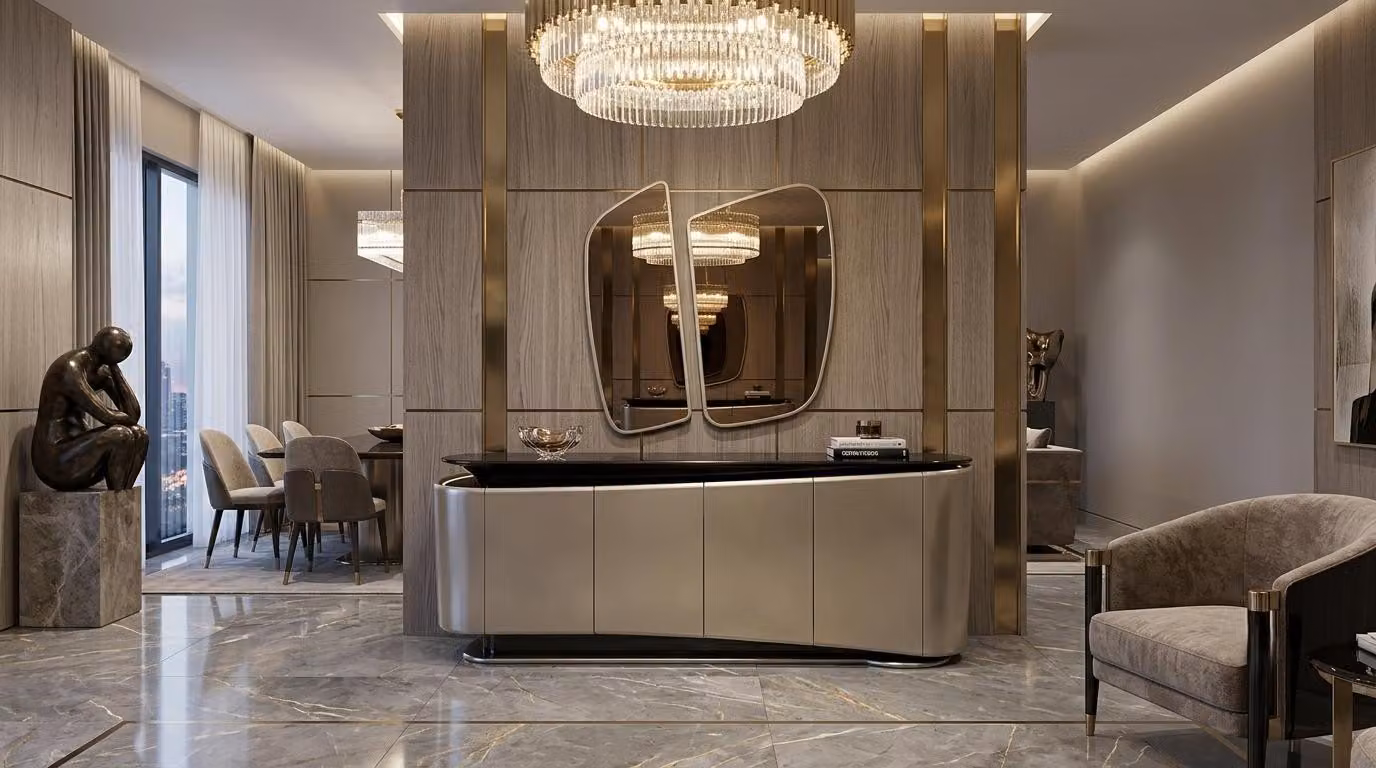 Comodino con specchio: alta qualità, elegante, moderno, resistente, duraturo e dal design senza tempo