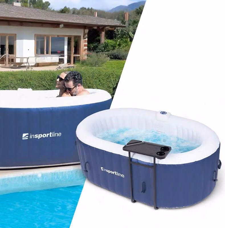 Piscina idromassaggio gonfiabile inSPORTline Voytano 150x80x65 cm