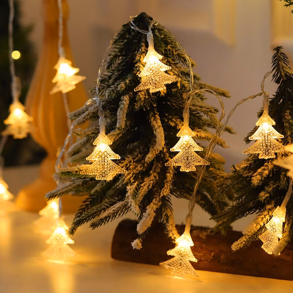 1.5m fata luci batteria, 10 LED fata luci di Natale luci di Natale decorazione Natale indoor albero di Natale camera da letto festa decorazione