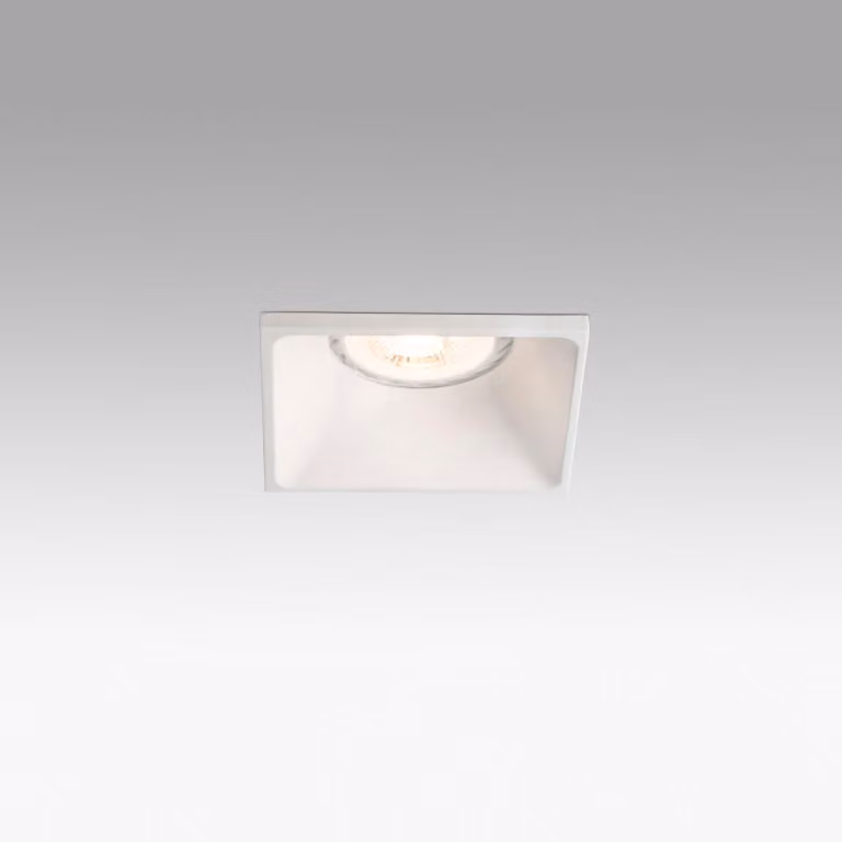 Luce da incasso NEÓN GU10 Square Bianco