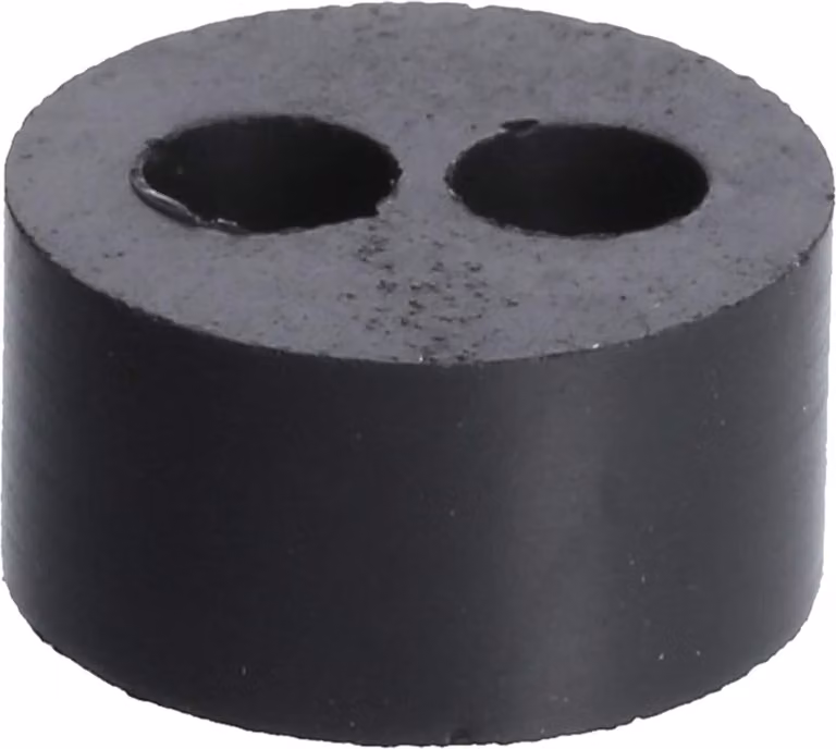 LAPP Inserti a densità multipla per raccordi M20, modello DIX-M20250, in gomma nitrilica butilica (NBR), colore nero - 1 pezzo